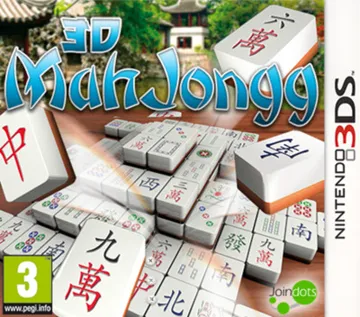 3D MahJongg (Europe)(En,Fr,Ge,Nl} box cover front